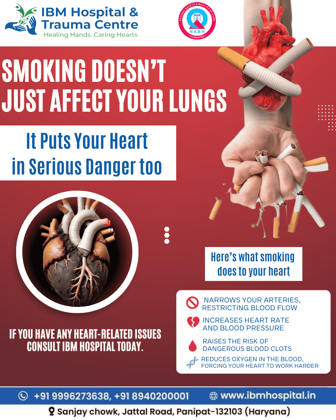 best hospital in Panipat Can smoking cause heart failure
